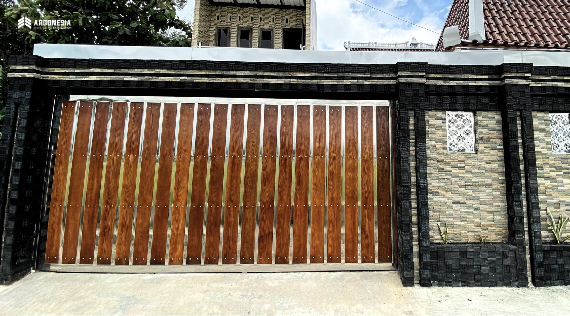 Gerbang Geser Stainless Steel